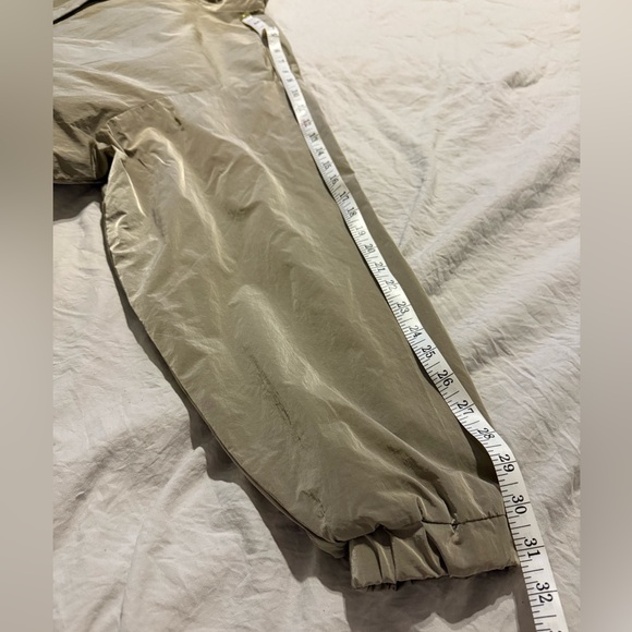 GOOD AMERICAN Shine Oversized Anorak Nylon Windbreaker Pullover - Picture 8 of 8